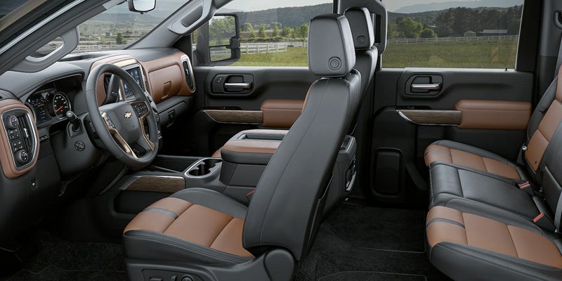 Chevrolet Silverado 2500HD seat view