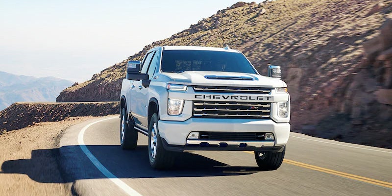 white 2022 Chevrolet Silverado-2500