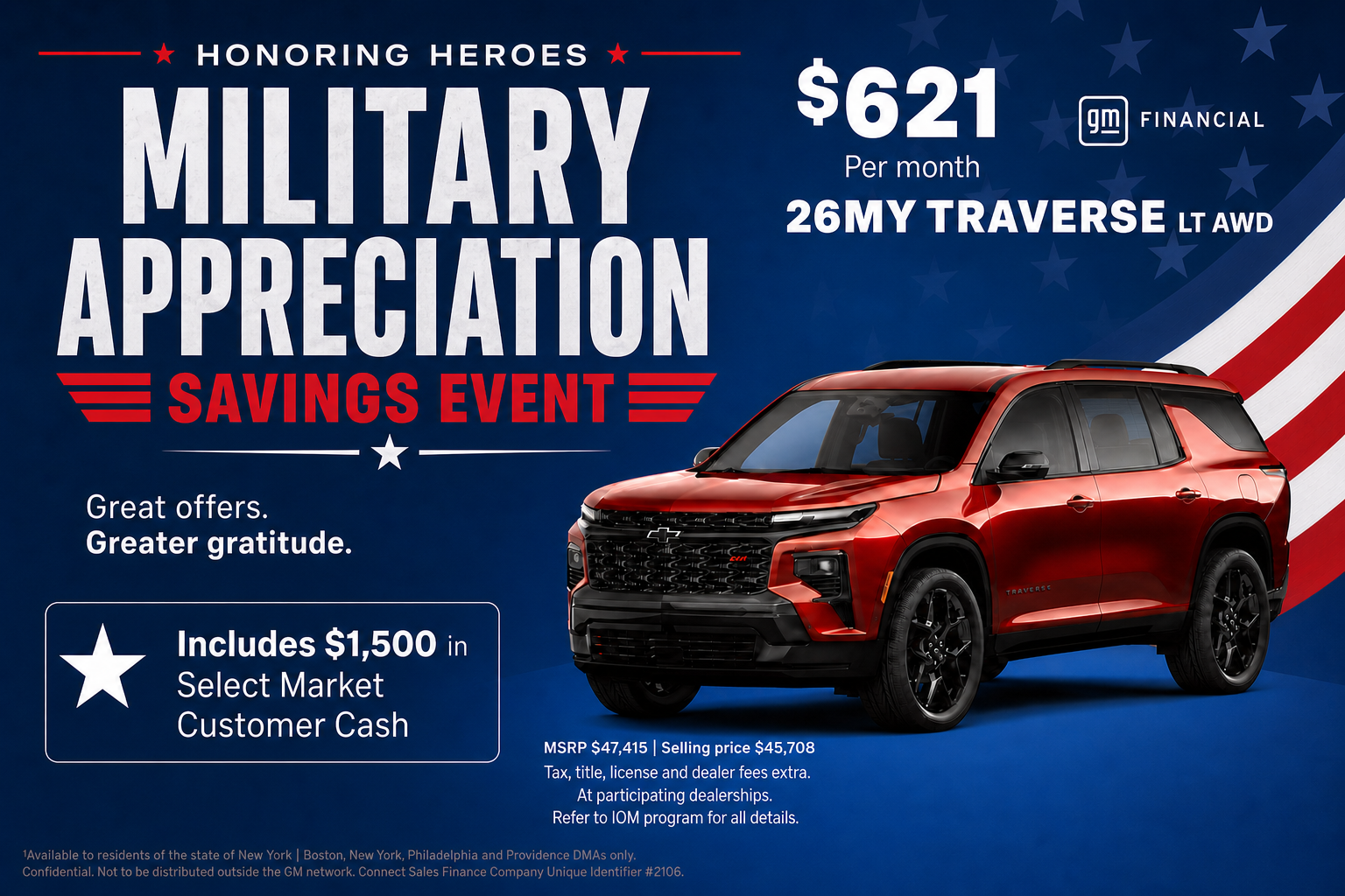 MIlitary Appreciation Traverse